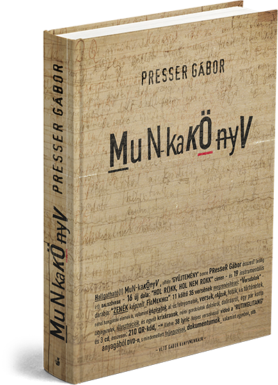 2026. november 16-�n jelenik meg a h�rom CD-t �s egy DVD-t tartalmaz� Munkak�nyv. A kiadv�ny el�rendelhet� a Librin�l.